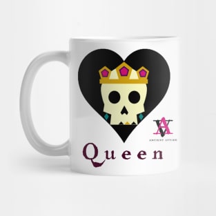 Ancient Attire Queen Skull Logo Tee Mug